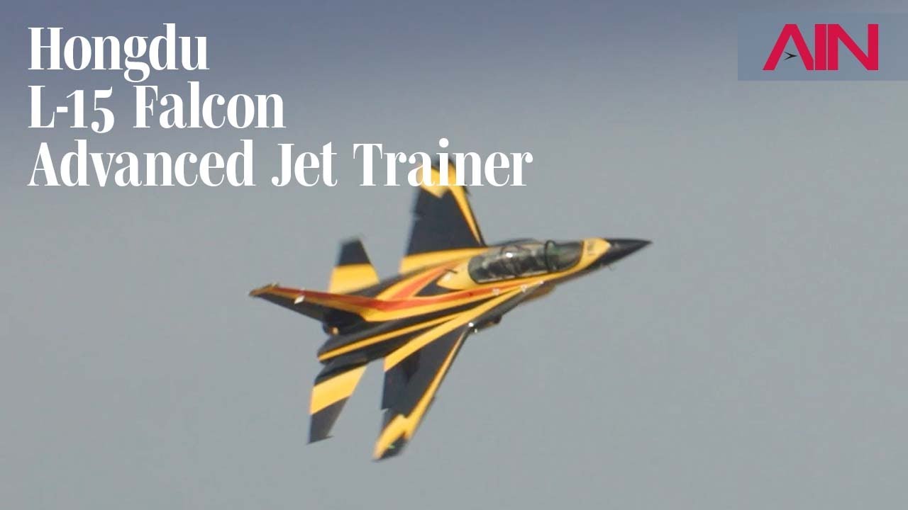Hongdu L-15 Falcon Advanced Jet Trainer Flies at Dubai Airshow &ndash; AIN