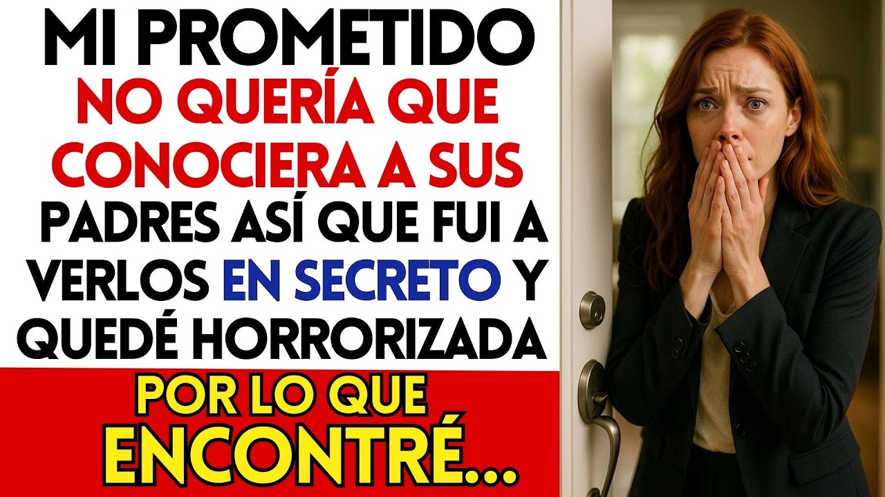 Mi PROMETIDO no quería que conociera a sus padres y dijo qe no estarían en la boda, Así q en secreto