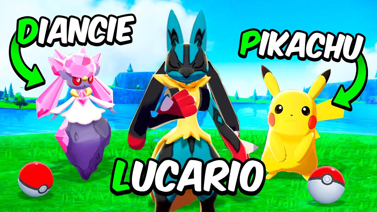 ¡ELIGIENDO POKÉMON por su PRIMERA LETRA! ❓