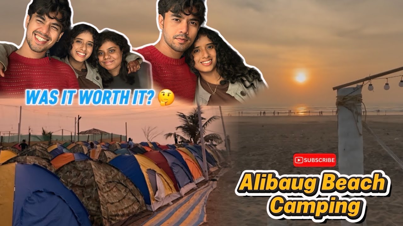 Don't Book Alibaug Camping Before Watching This | Tent Camping | Mandwa jetty