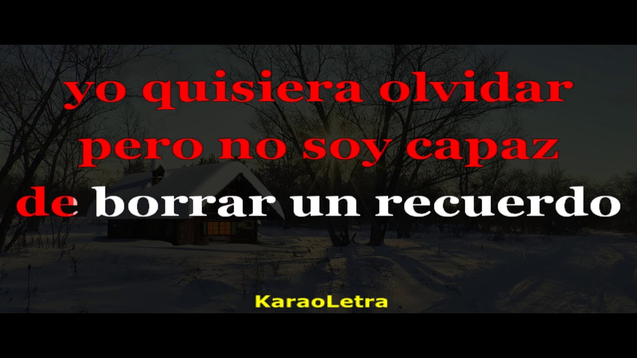 El Rey Del Despecho - Darío Gómez (Karaoke)