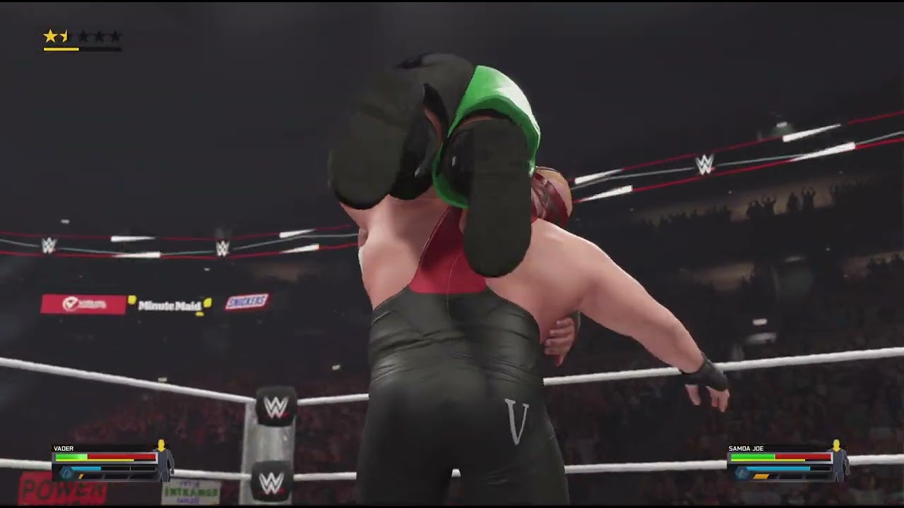 WWE 2K25 RAW Samoa Joe vs Vader