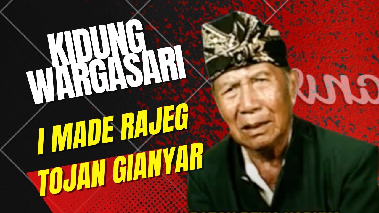 Kidung Wargasari I Made Rajeg - Desa Tojan Gianyar