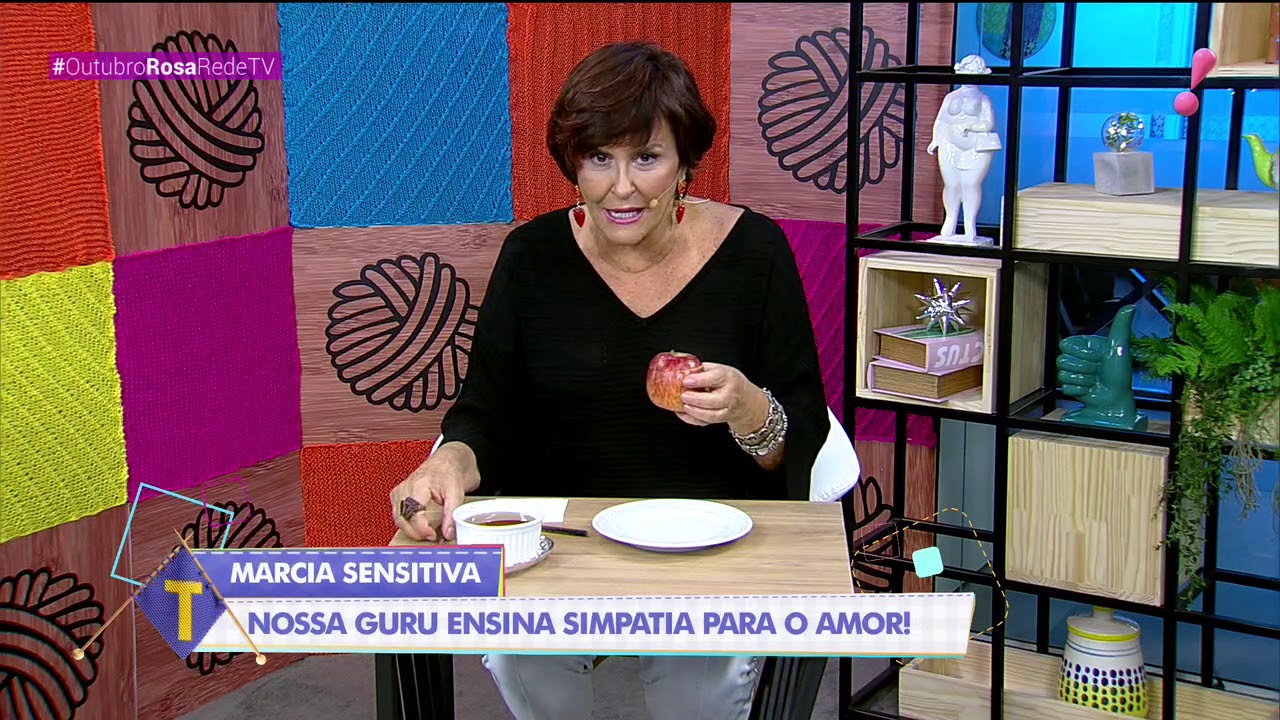 Márcia Sensitiva ensina simpatia do amor para desencalhar