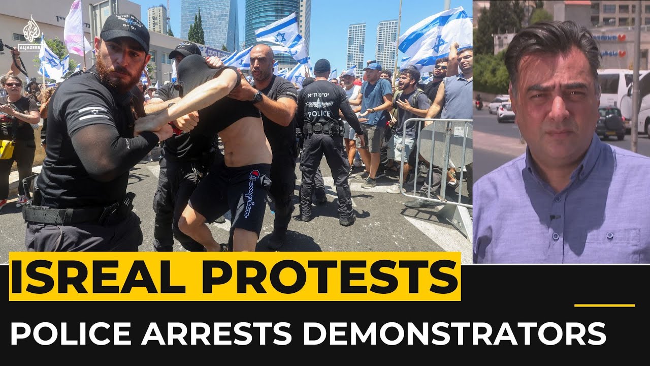 Israel judicial overhaul: 42 protesters arrested from several cities