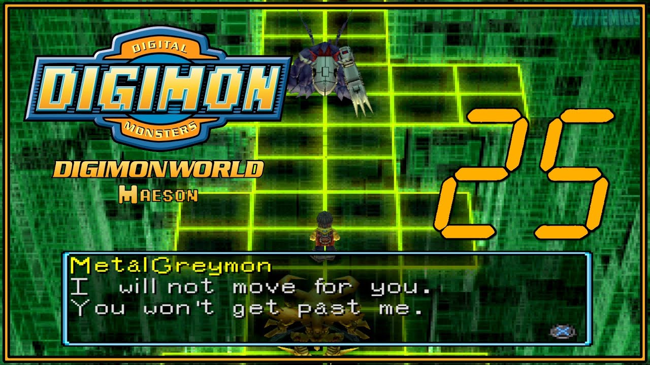 Digimon World Maeson #25 - MetalGreymon Recruitment & 2nd, 3rd, and 4th Nanimon - (No Commentary)