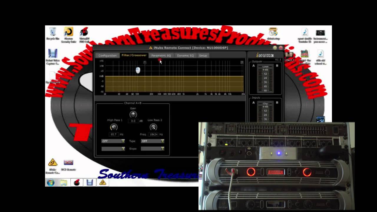 Inuke DSP software - Crossover