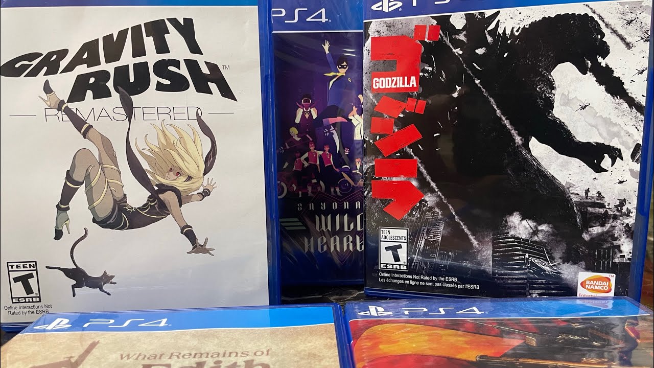 PS4 games. The weird, the rare, and the expensive.
