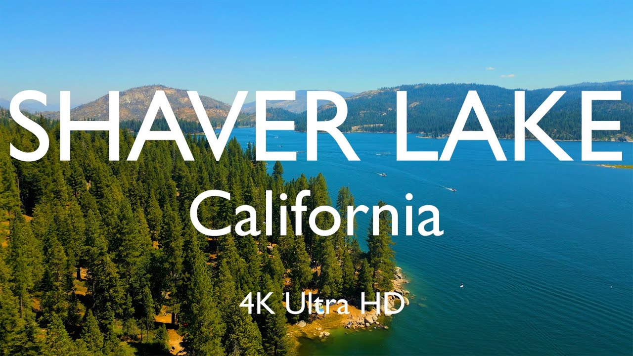 Shaver Lake, California by Drone 🇺🇸 [4K]