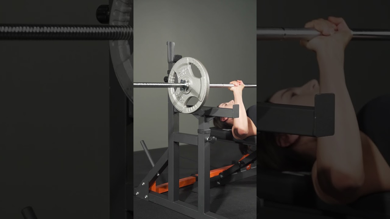 M130 Squat and Bench Press Rack #gymequipment
