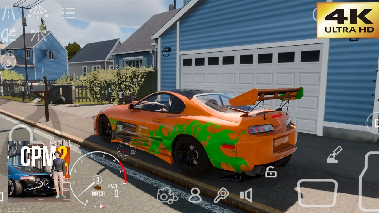 230OHP Toyota Supra mk4  - Car Parking Multiplayer 2 Gameplay