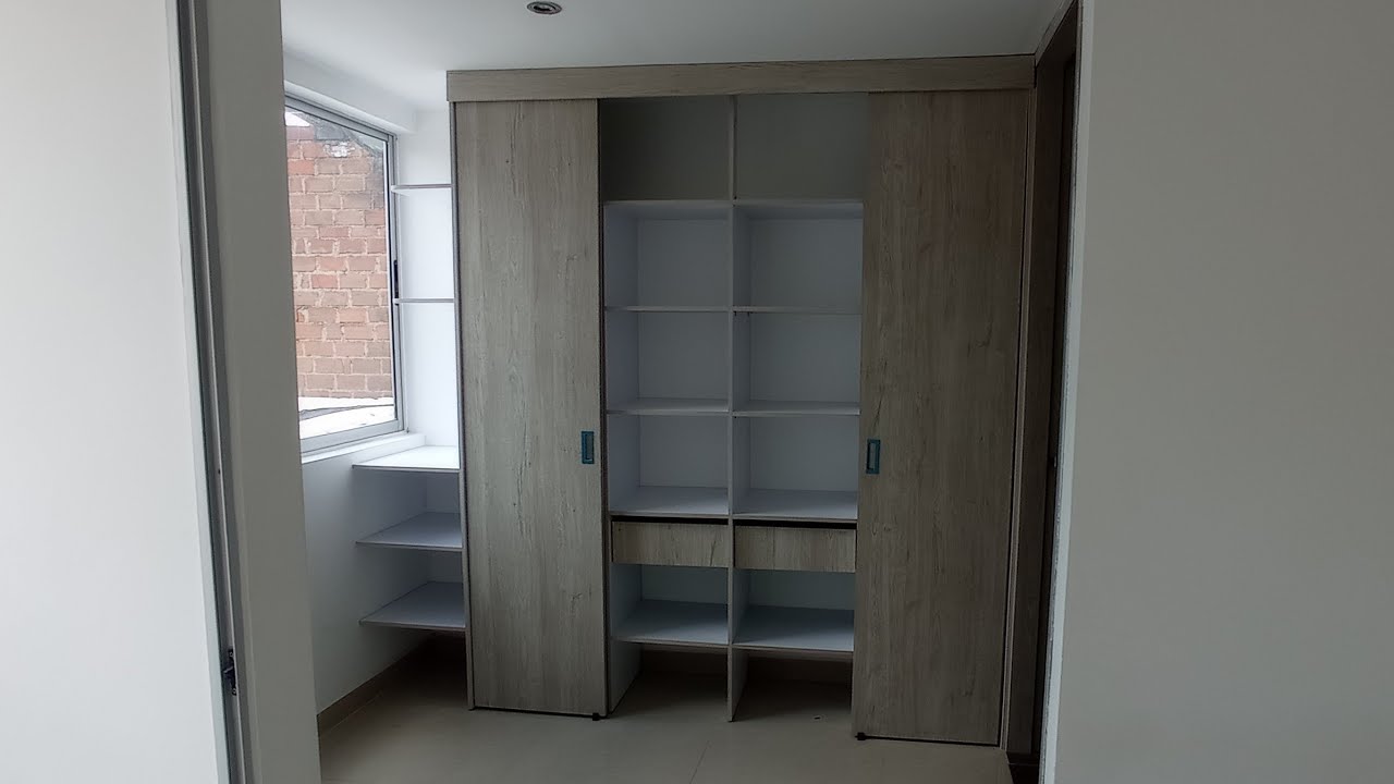 INSTALACIÓN DE CLOSET 4 PUERTAS 1) PARTE
