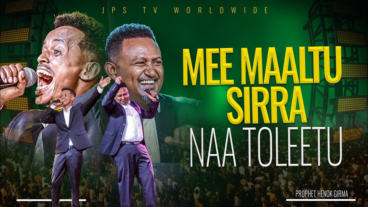 MEEMAALIO SIRRA አምልኮ ከዘማሪ አበባው ጋር |PROPHET HENOK GIRMA[JPS TV WORLD WIDE] 2025