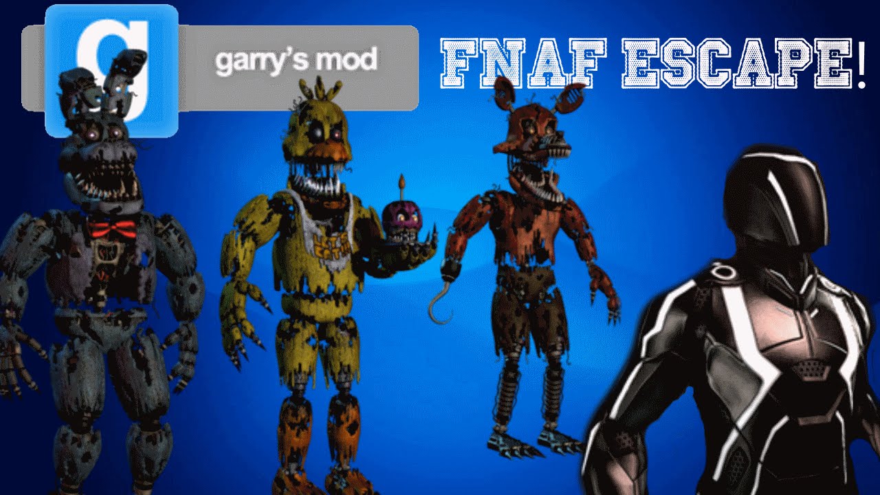 Garry's Mod FNAF Rescue Mission! | TOO SCARED TO BREATHE |
