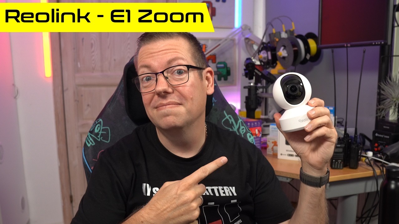 Reolink E1 Zoom – Smart 4K 8MP kamera med zoom og smart home-integration 🔍📷