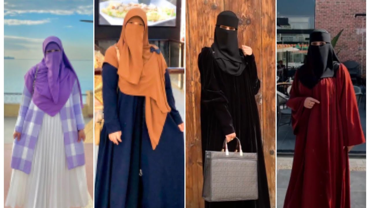 لو منتقبه وبتحتارى ف لبسك احدث استايلات منتقبات 2023😍 styles Niqab🤗نقاب ستايل❤️‍🔥#shorts
