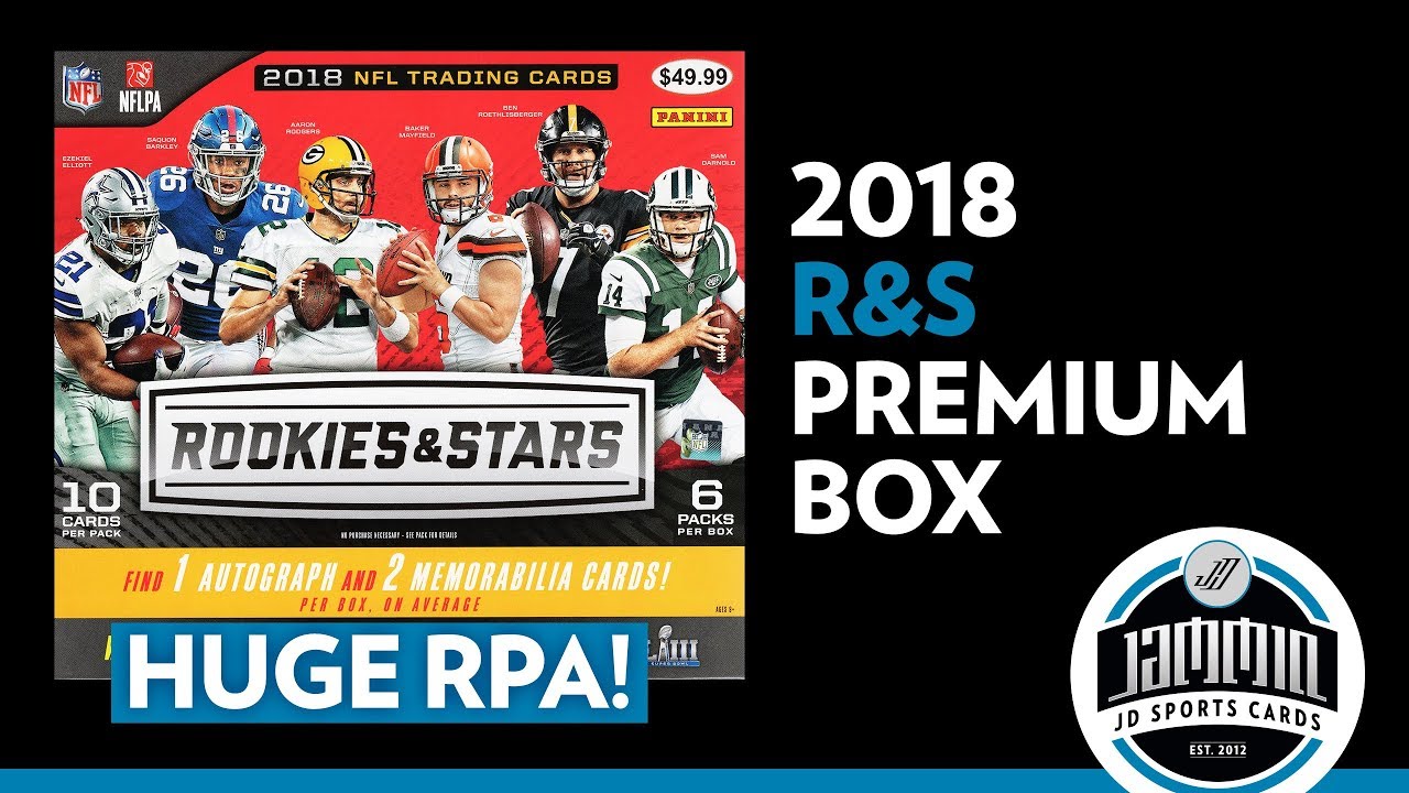 2018 Rookies and Stars Premium Retail Box - HUGE HIT!
