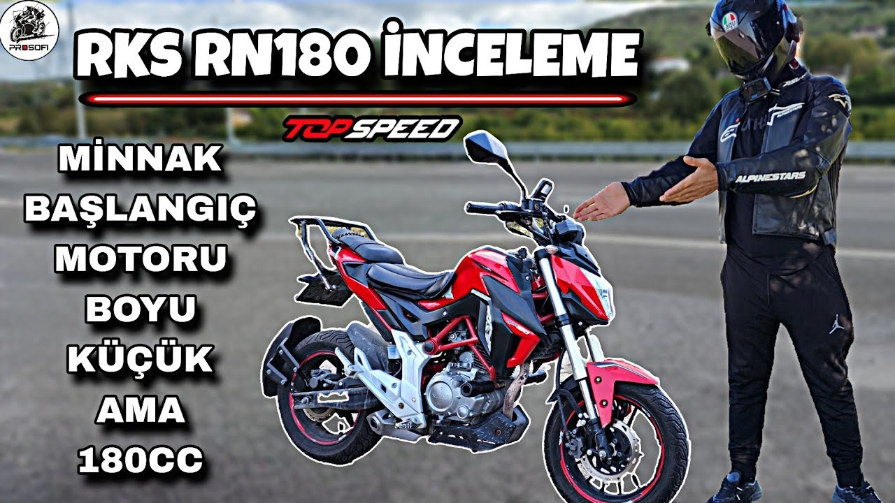 RKS RN180 İNCELEME & 140 BOYLA BİLE SÜRÜLÜR !.. TOP SPEED DENEDİM & MOTOR BENİ ŞAŞIRTTI !..