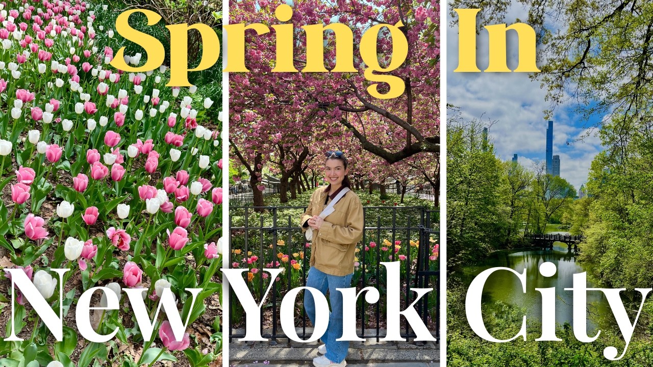 Spend a Spring Day in NYC 🌸 Central Park, Upper East Side, Bookstores & Brunch