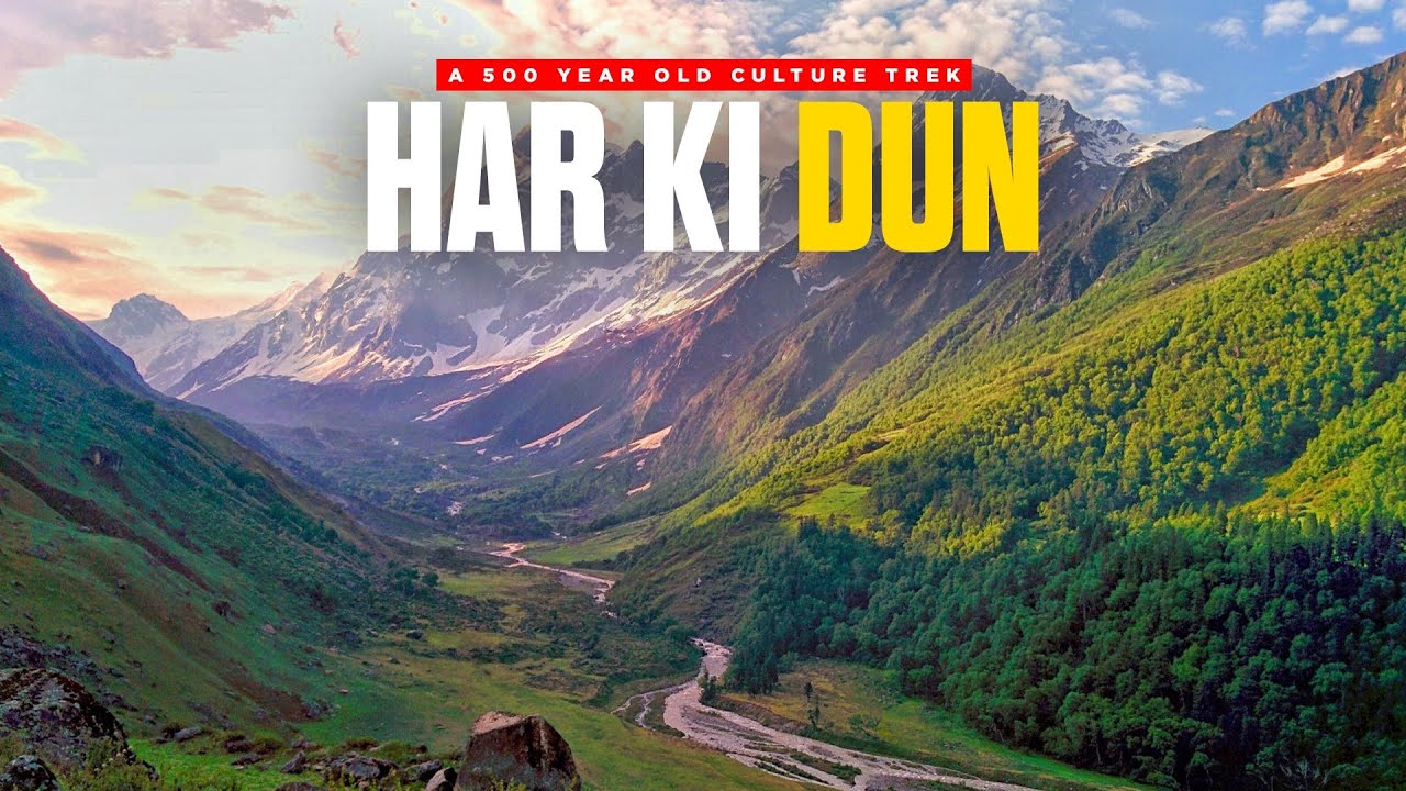40Km Alone | Har ki Dun |  Silent Hiking in Himalayas | Uttarakhand