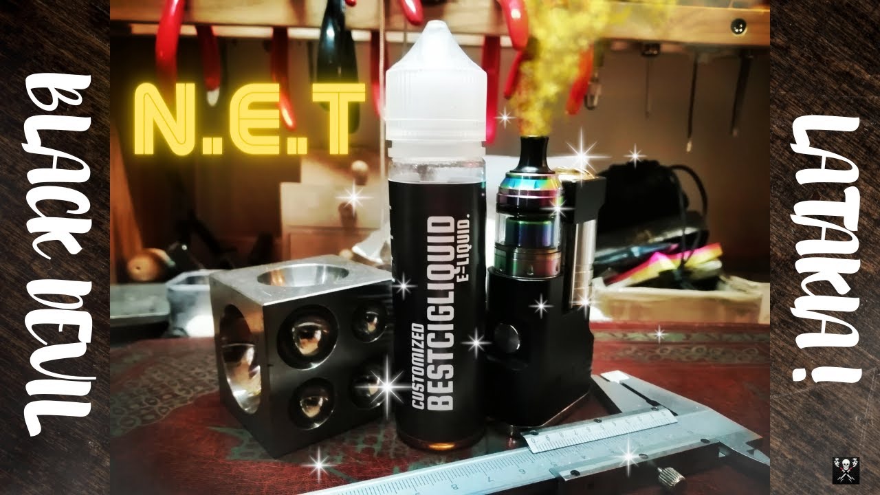 ALL NATURAL TOBACCO! Black Devil Latakia, N.E.T. e.liquid, From #Bestcigliquid