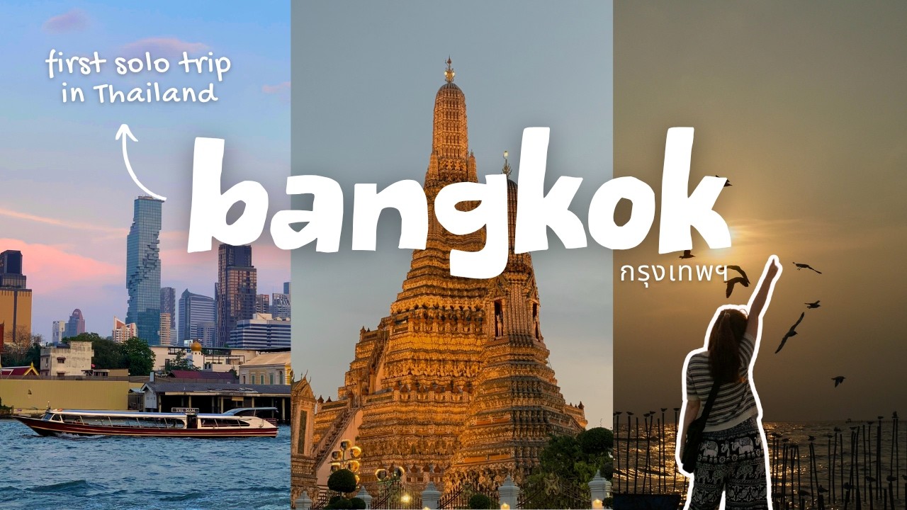 Solo trip to Thailand | Bangkok vlog: eating local Thai food, hidden places, Rose Apple hotel