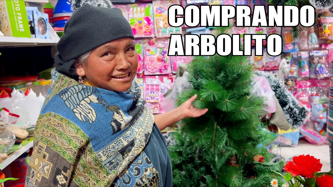 Comprando mi arbolito de Navidad- MAMÁ JOSEFA