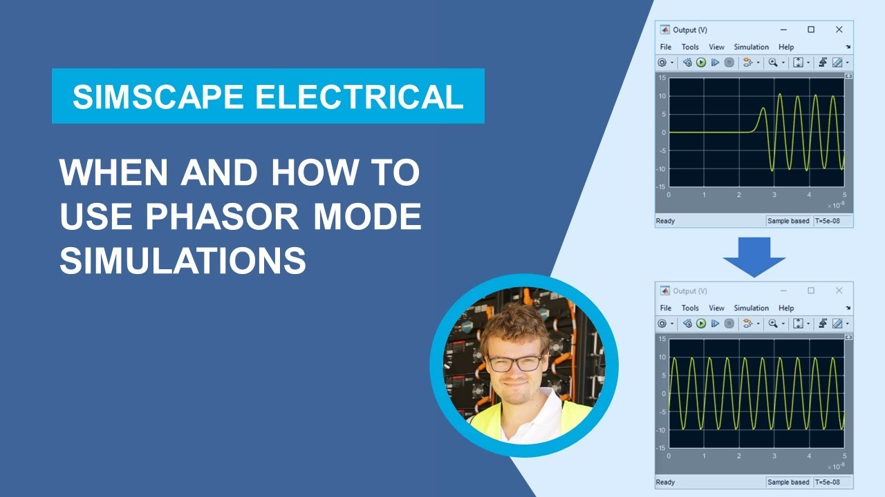 When and How to Use Phasor Mode Simulations | Simscape Electrical Modeling Practices