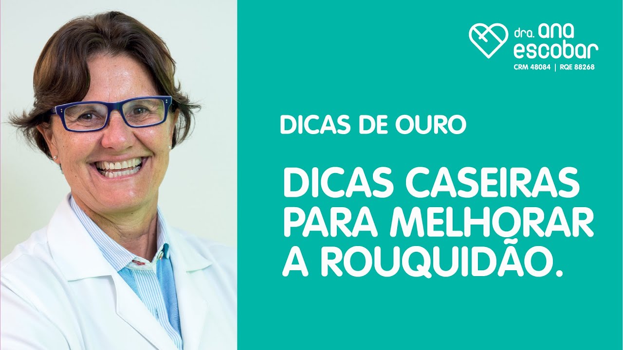 Dicas caseiras para melhorar a rouquid&atilde;o.