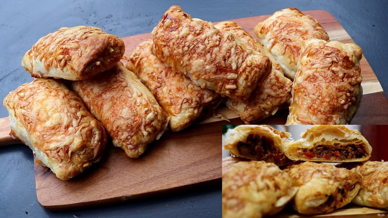 Feurige Chili Blätterteig Rollen