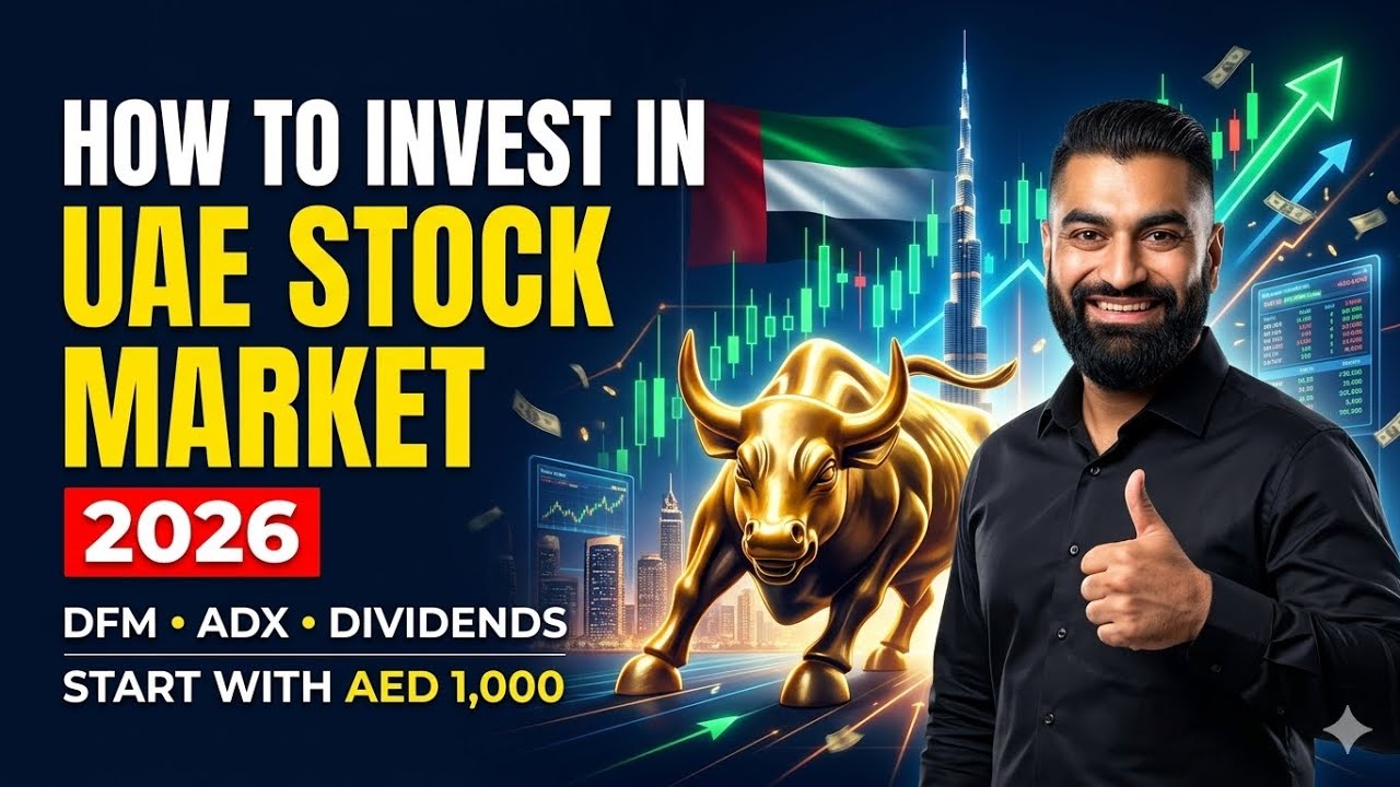 How To Invest In 🇦🇪UAE Stock Market 2026: Beginner&rsquo;s Guide to Invest in Dubai Stock Exchange Trading