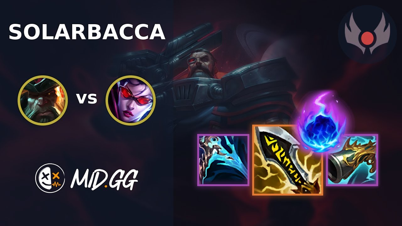 MID.GG: [ solarbacca ] Gangplank TOP vs Vayne | NA GRANDMASTER | LOL Season 2025