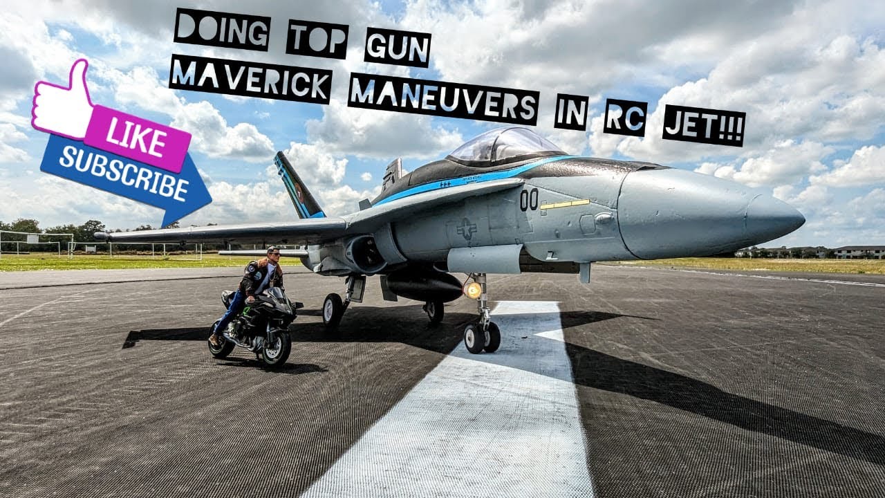 Trying out our new Freewing F-18 90mm EDF Jet!