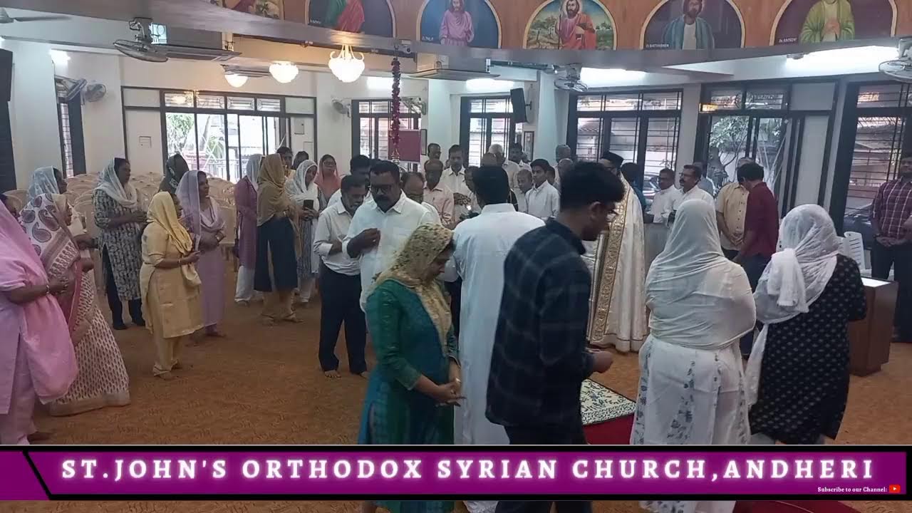Entry of our Lord into the Temple / Holy Qurbana/ St. John's Orthodox S. Church, Andheri.