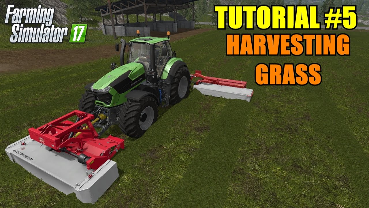 Farming Simulator 17 - Grass Cutting 