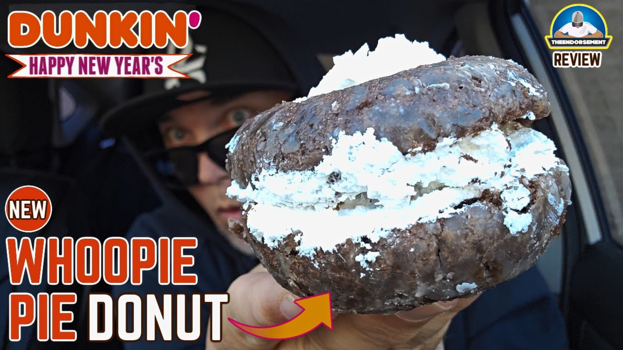Dunkin'® Whoopie Pie Donut Review!🍩| LAST Video Of The Year! | Happy New Year! | theendorsement