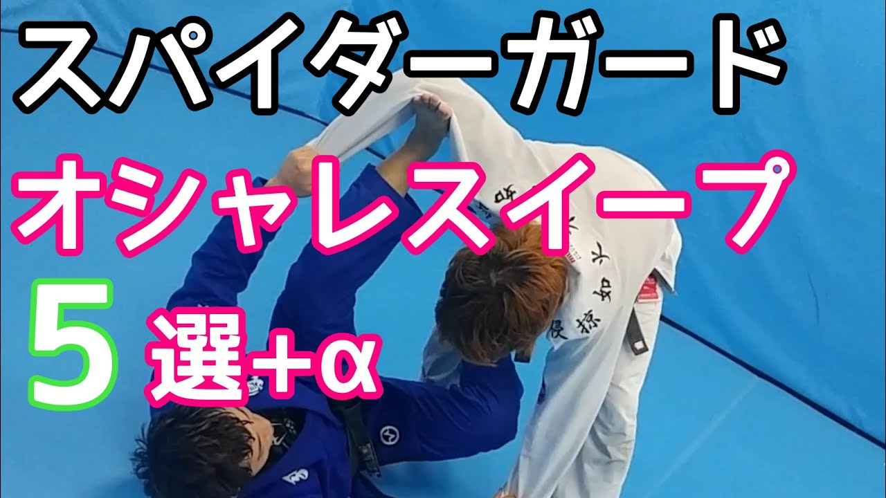 【スパイダーガード】オシャレなスイープ5選