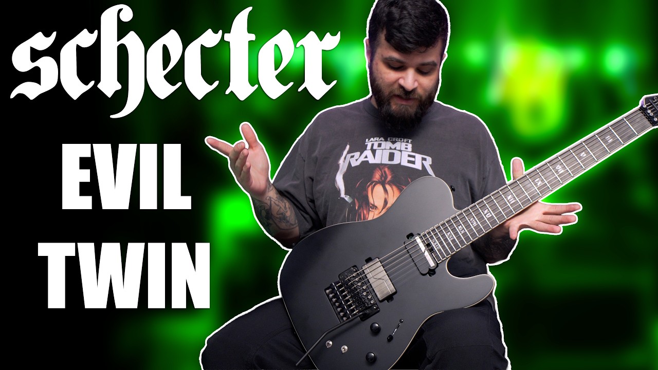 This Guitar Is PURE EVIL… (Schecter PT-7 Elite Evil Twin Demo)