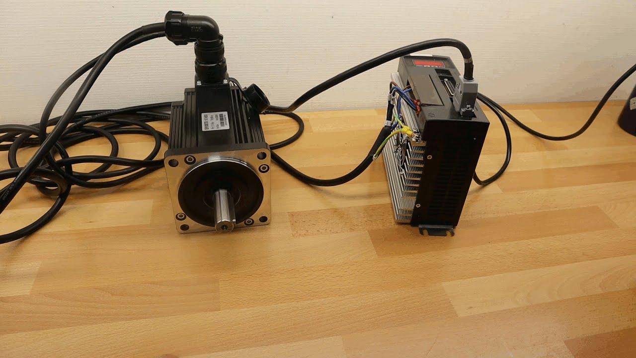 New spindle motor for the lathe