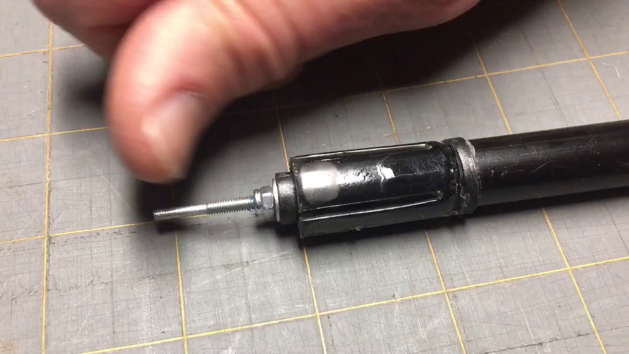 Repair of a König & Meyer (K&M) microphone stand