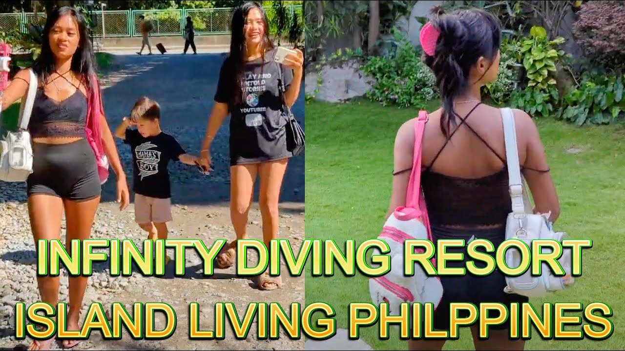 🇵🇭 A Day with Two Filipina Beauties at Infinity Diving Resort Dauin Beach ISLAND LIVING PHILIPPINES