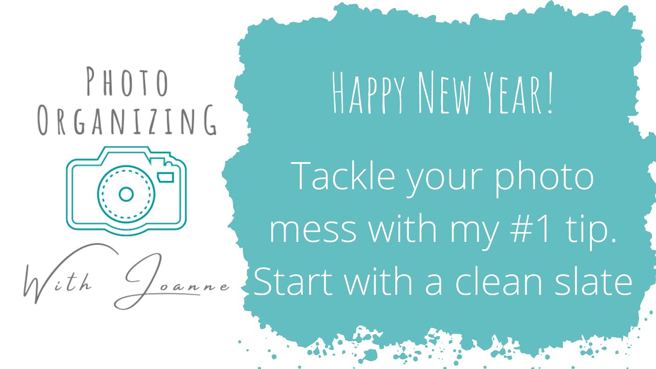 Happy New Year!  Start with a clean slate.