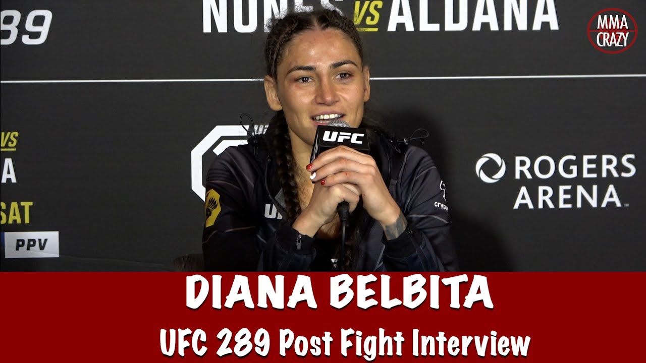 Diana Belbita ‘everybody wants to hug me’, stop hugging & let’s fight | UFC 289