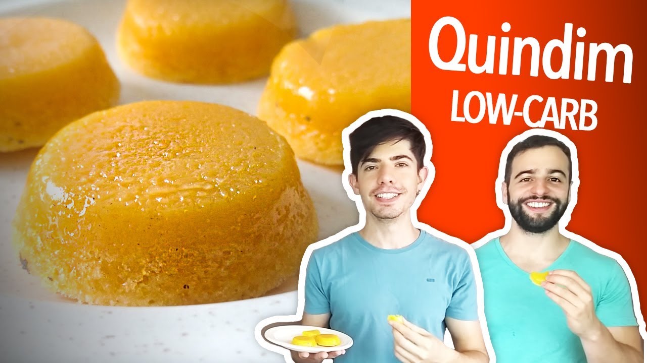 QUINDIM LOW CARB ▶ Como Fazer Quindim FÁCIL | Senhor Tanquinho