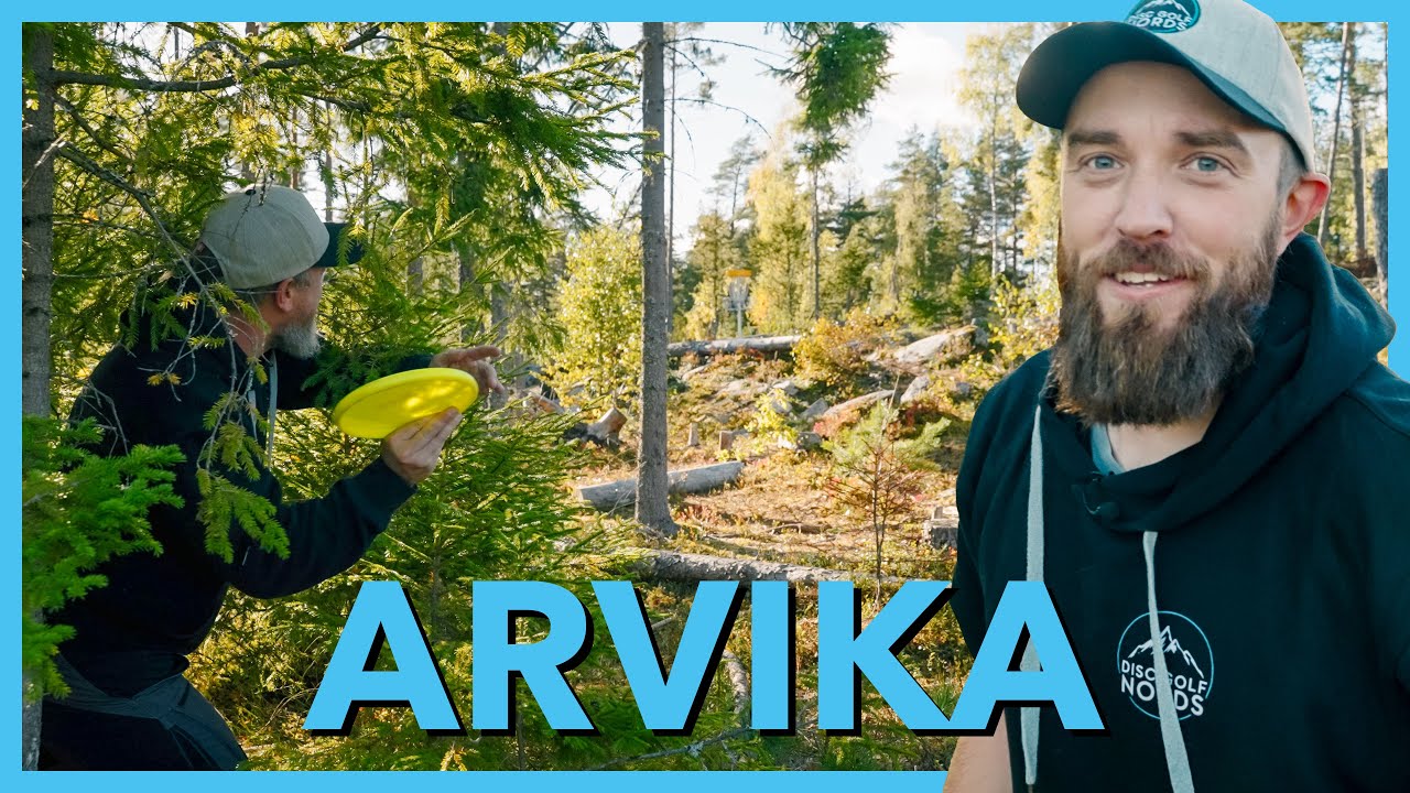 Vi testar Ingestrands Discgolfbana i Arvika