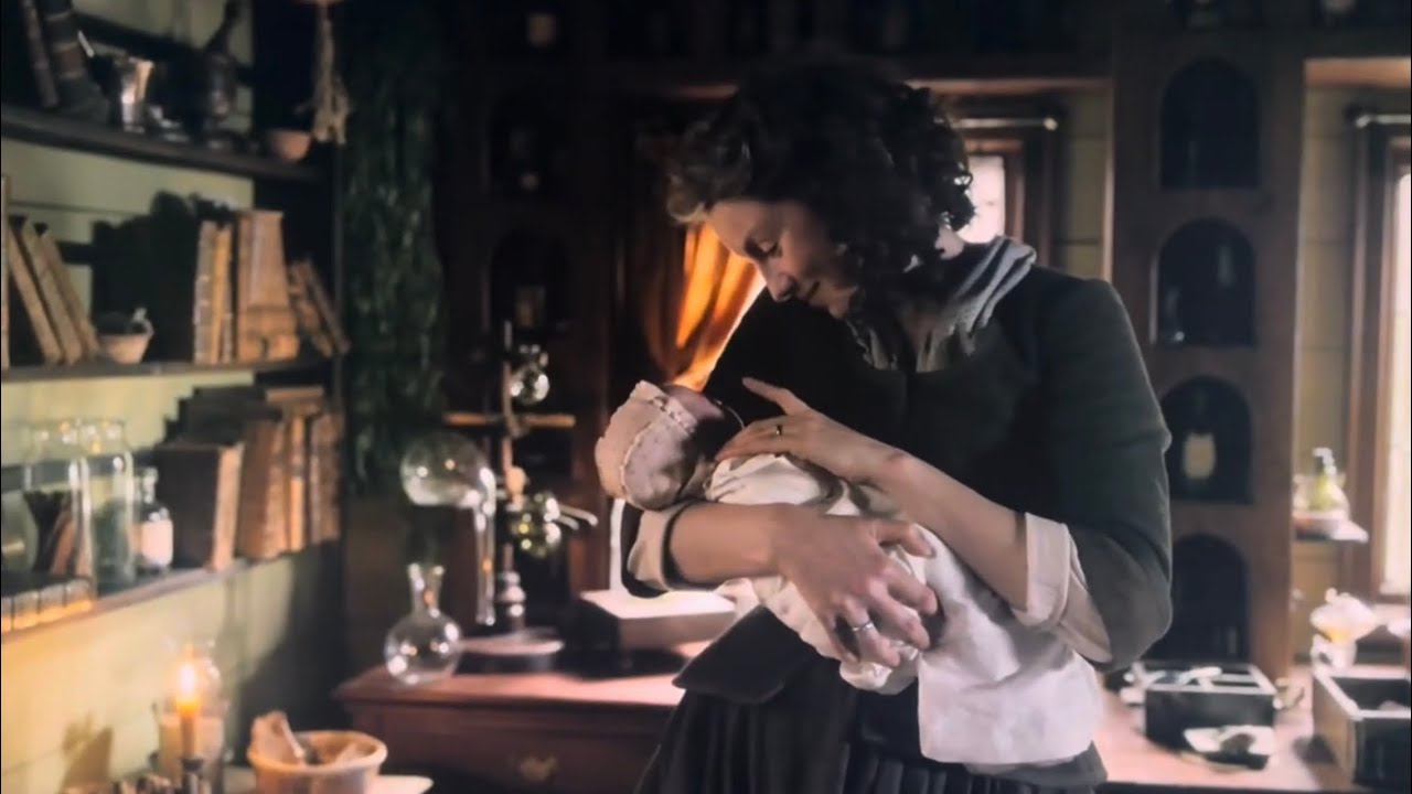 Outlander | season 7 | Claire discovers that baby Mandy has a heart condition