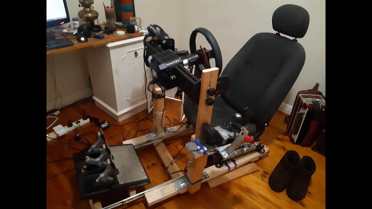Foldable Wood Sim Rig