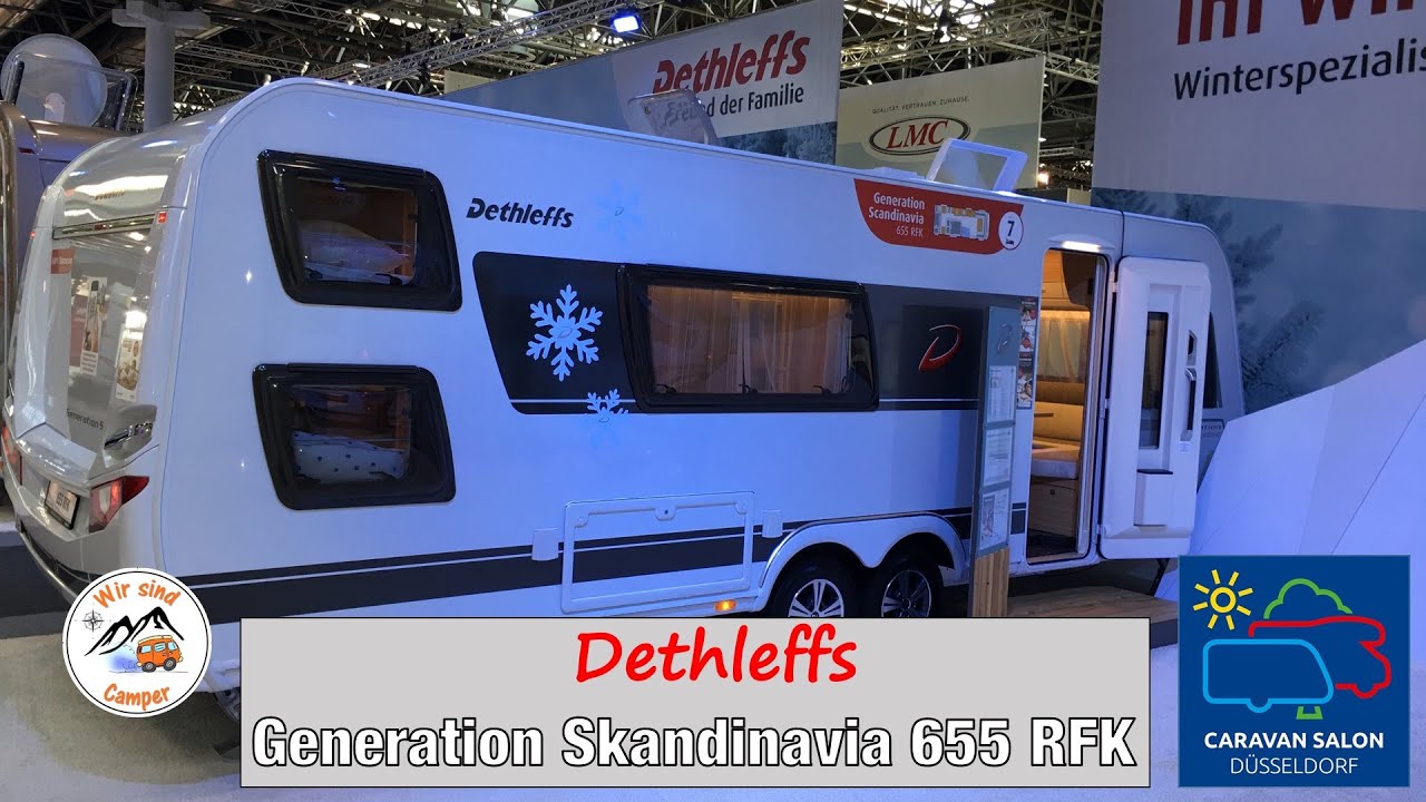 Vorstellung des Dethleffs Generation Skandinavia 655 RFK auf dem Caravan Salon 2019