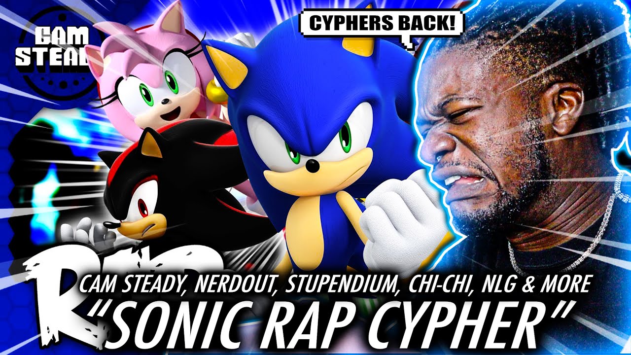THEY BACK! | SONIC THE HEDGEHOG RAP CYPHER | Cam Steady ft. Nerdout!, The Stupendium (REACTION)