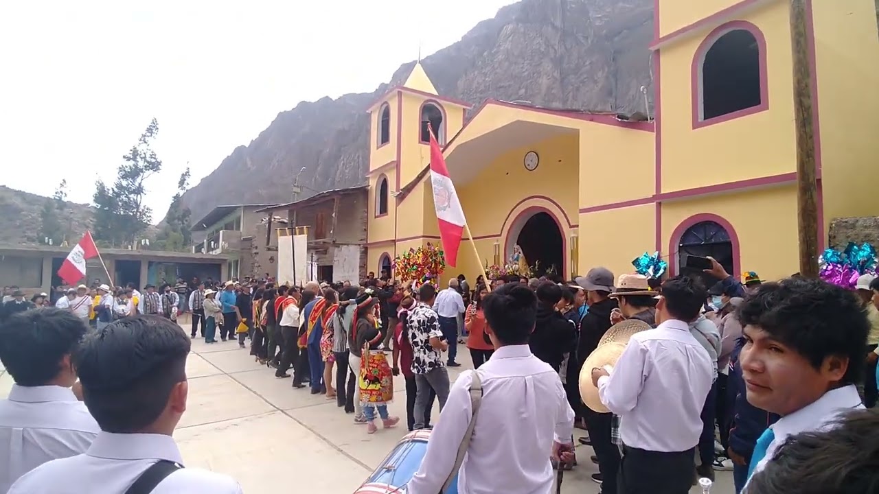 SAN PEDRO DE HUATACA DICIEMBRE 2022 INICIO DE LA PROCESION EN HONOR A VIRGEN INMACULADA CONCECPCION